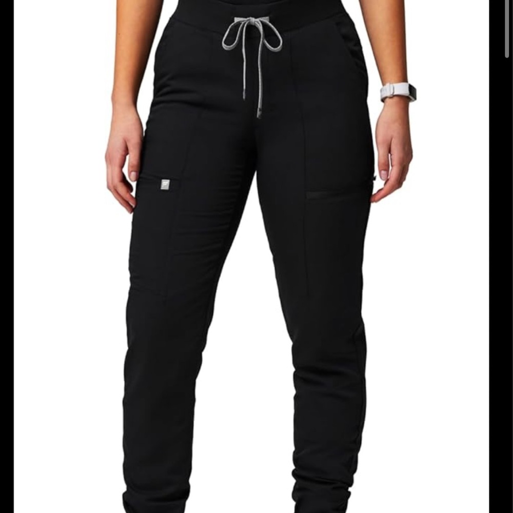 Fabletics Black Scrub Joggers